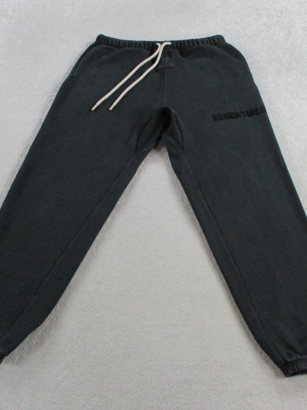 Essentials Fear of God Sweatpants Mens Medium Black Classic Fleece Jogger Logo